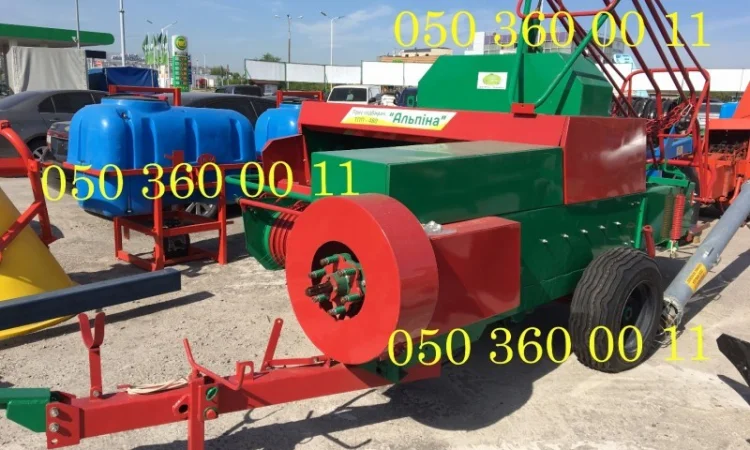 Пресс-подборщик ТПП-480 "Альпіна", вязальный аппарат Class - фото № 1