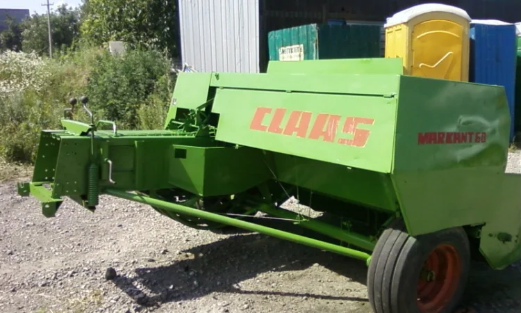 Продам пресс-подборщик тюковый CLAAS markant 60 - фото № 3
