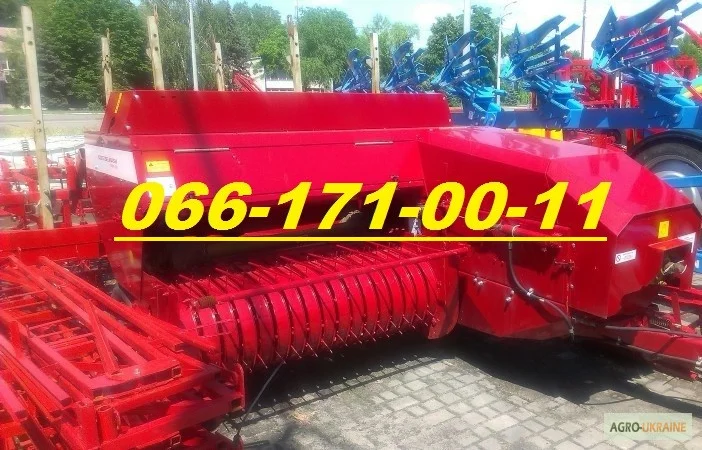 Пресс-подборщик НОВІЙ тюковый "Tukan Plus" (с выгрузным устройством и счетчиком тюков) - фото № 1