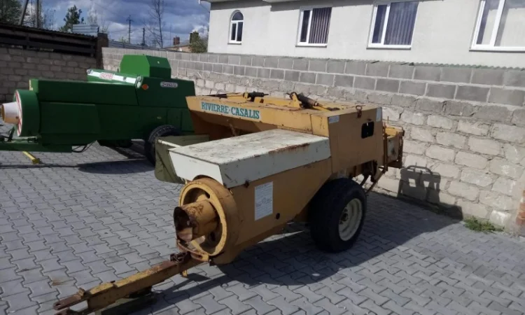 Прес підбирач прес подборщик тюкопрес тюковщик Rivierre - фото № 1