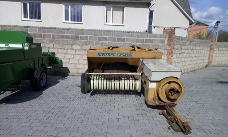 Прес підбирач прес подборщик тюкопрес тюковщик Rivierre - фото № 2