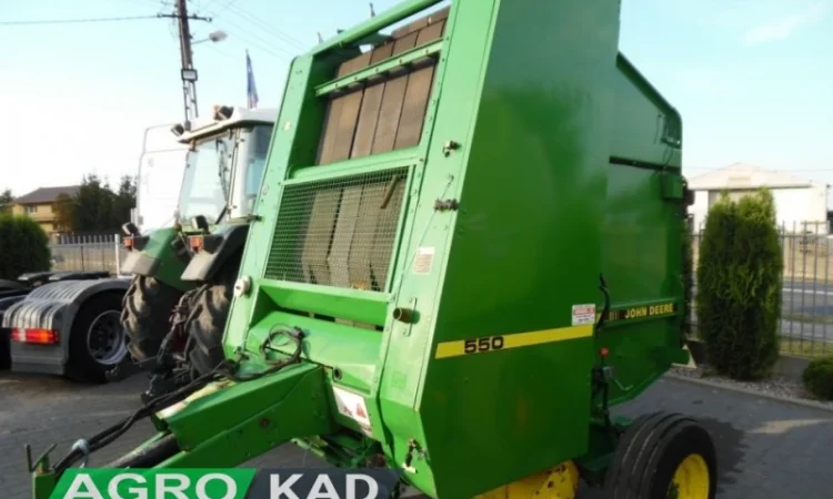 Пресс-подборщик рулонный JOHN DEERE 550 (7) - фото № 3