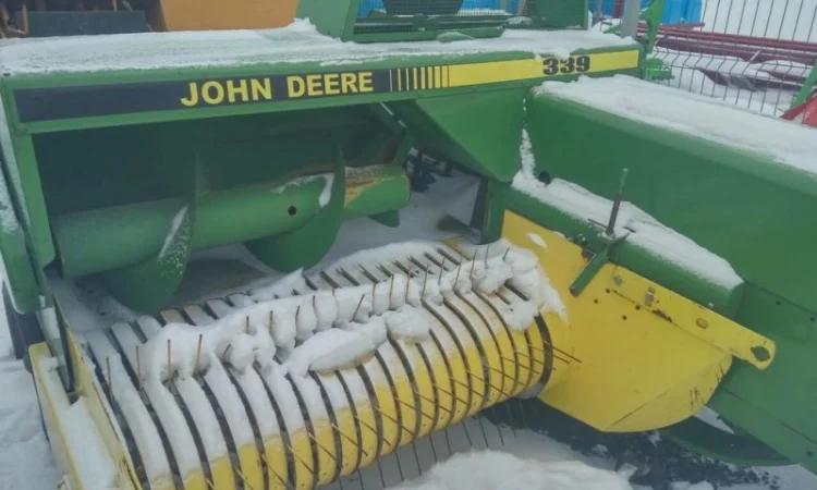 Прес-підбирач тюковий JOHN DEERE 339 - фото № 6
