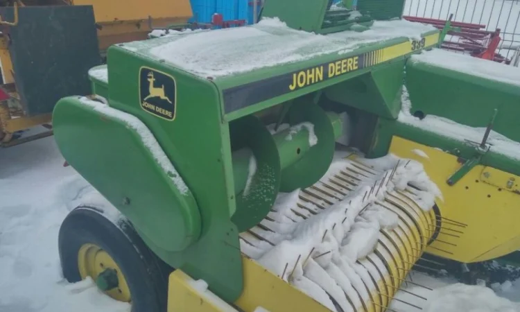 Прес-підбирач тюковий JOHN DEERE 339 - фото № 7