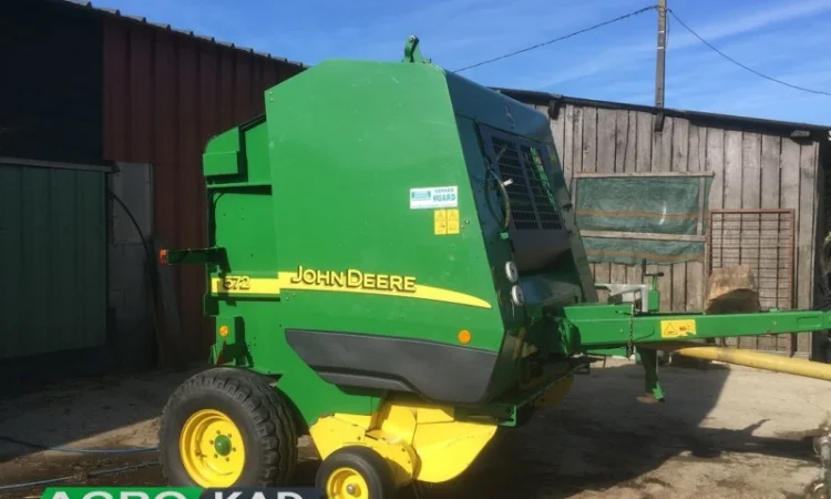 Пресс-подборщик рулонный JOHN DEERE 572 - фото № 1