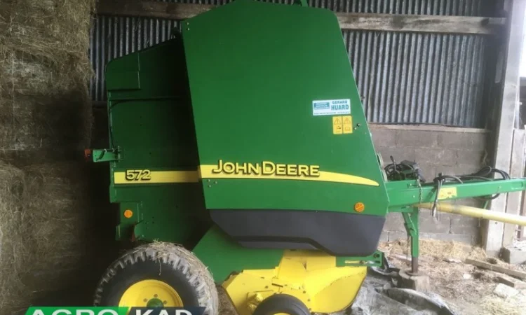 Пресс-подборщик рулонный JOHN DEERE 572 - фото № 2