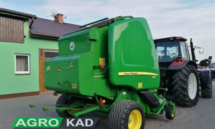 Пресс-подборщик рулонный John Deere 854 - фото № 4