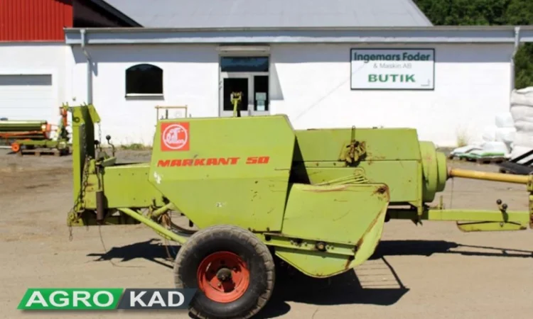 Пресс тюковый CLAAS Markant 50 - фото № 14