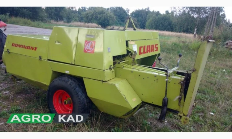 Пресс-подборщик тюковый Claas Dominant - фото № 4