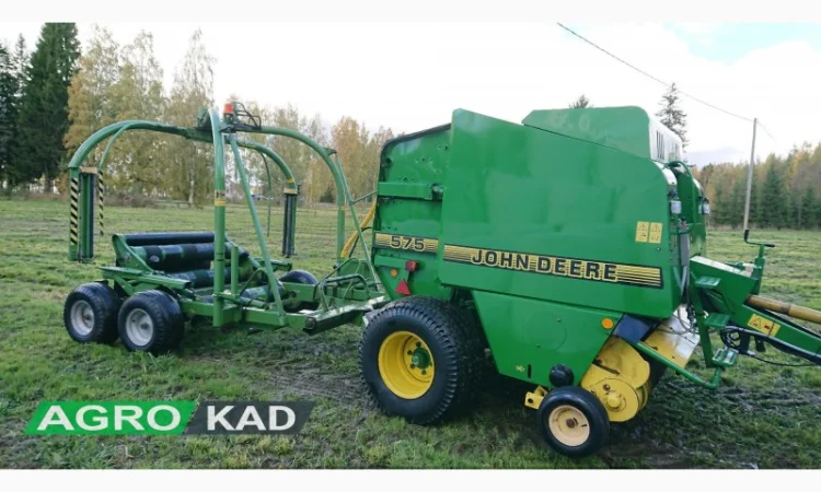 Пресс-подборщик рулонный JOHN DEERE 575 - фото № 1