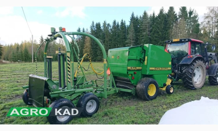 Пресс-подборщик рулонный JOHN DEERE 575 - фото № 2
