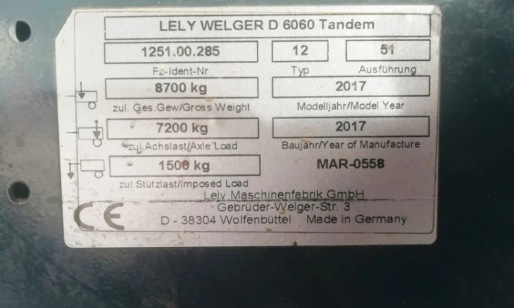 Пресс-подборщик LELY WELGER D6060 - фото № 19