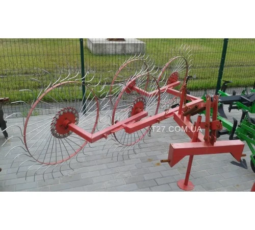 Грабли-ворошилка «Солнышко» 4-х колесные (Украина) - фото № 1