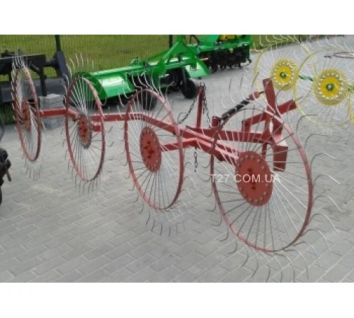 Грабли-ворошилка «Солнышко» 4-х колесные (Украина) - фото № 5