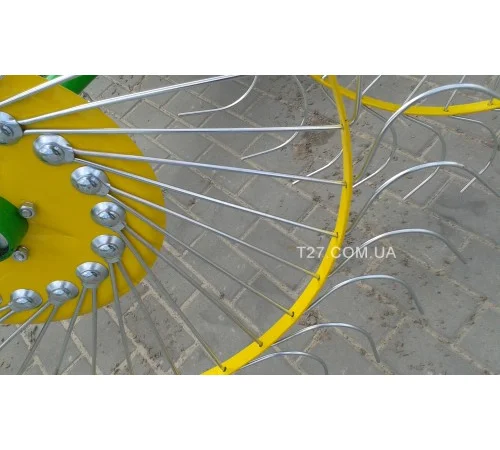 Грабли-ворошилка «Солнышко» 5-ти колесные (Польша) - фото № 1