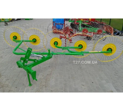 Грабли-ворошилка «Солнышко» 5-ти колесные (Польша) - фото № 3