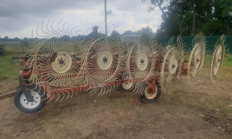 Грабли Валкообразователь Hesston 3982 (США) б/у - фото № 1