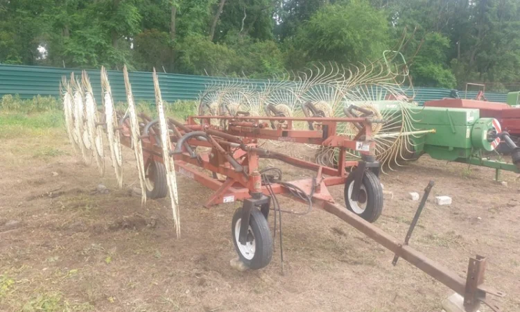 Грабли Валкообразователь Hesston 3982 (США) б/у - фото № 3