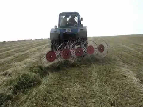 Грабалка грабли гребка ворошилка сонечко на 4-5 колес Польша Wirax i Bomet Польша - фото № 1