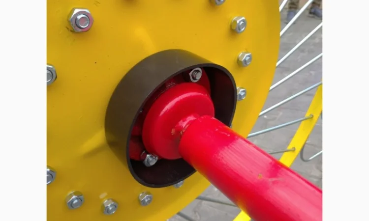 Грабалка на 5 колес сіноворушилка сонечко польща - фото № 6