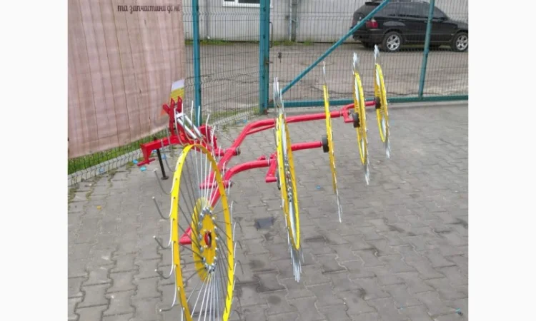 Ссіноворушилка, гребка на 4 колеса WIRAX(PL) - фото № 2