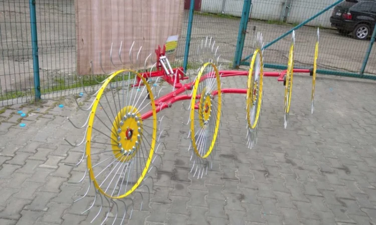 Ссіноворушилка, гребка на 4 колеса WIRAX(PL) - фото № 7