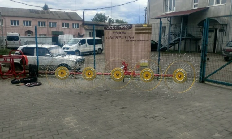 Грабарка гребка граблы ворошилки Польща - фото № 11