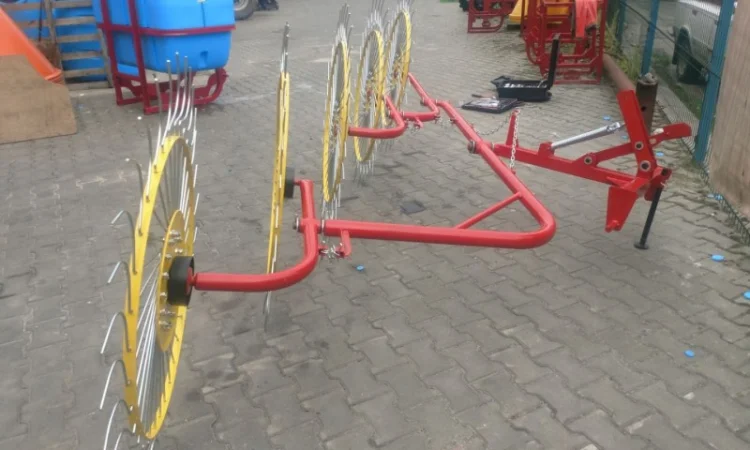 Грабарка гребка граблы ворошилки Польща - фото № 9