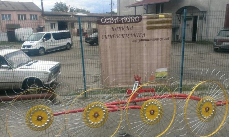 Грабарка гребка граблы ворошилки Польща - фото № 18