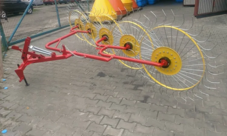 Грабарка гребка граблы ворошилки Польща - фото № 17