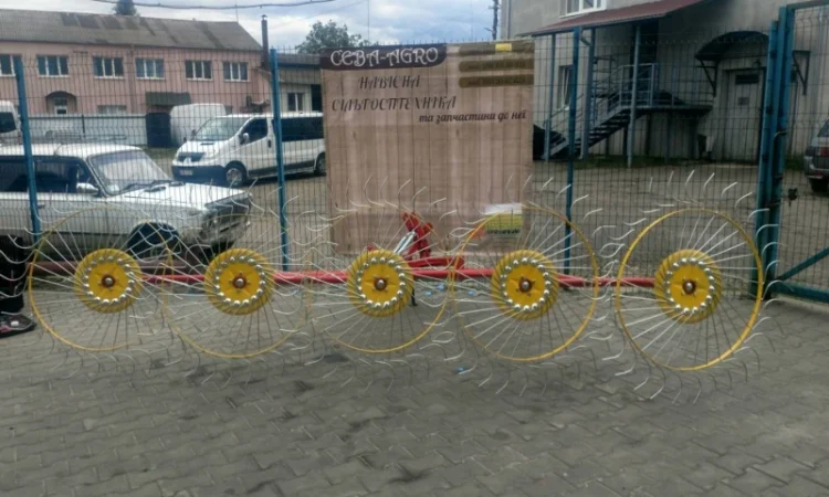 Грабарка гребка граблы ворошилки Польща - фото № 16