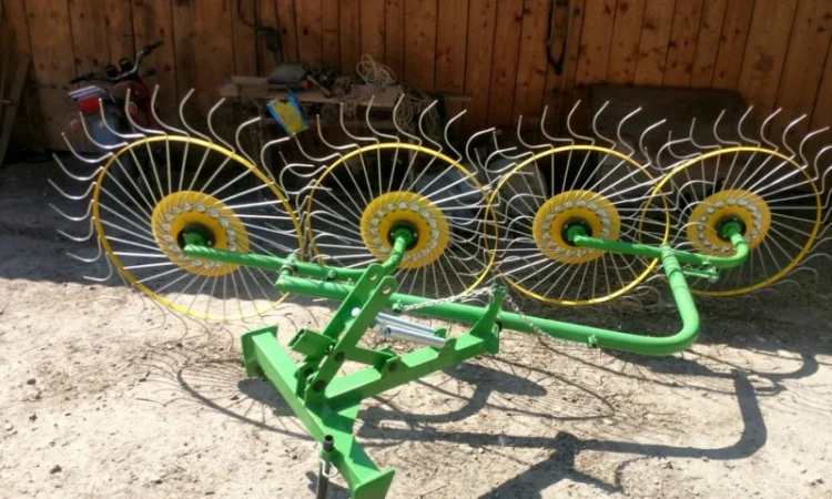 Грабарка гребка граблы ворошилки Польща - фото № 14