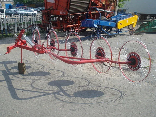 Грабли ворошилки, гребка, грабарка 4-5 колес, солнышко, ленточные Польша - фото № 13