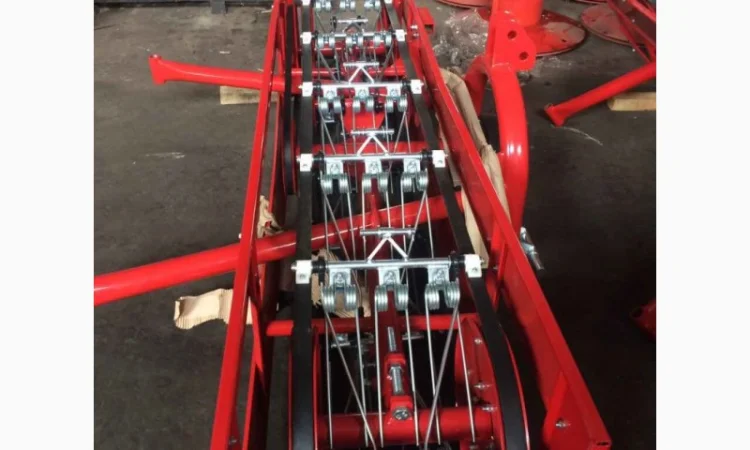 Граблі грабарка гребка сіноворошилка сіноворушилка ленточна ленточна пасова пасові Польща - фото № 10