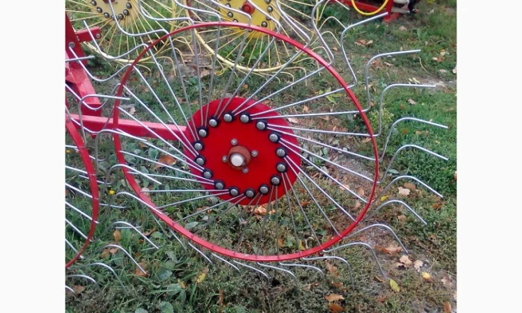 Грабли-ворушилка "Солнышко" на 5 колёс PZ-205 - фото № 4