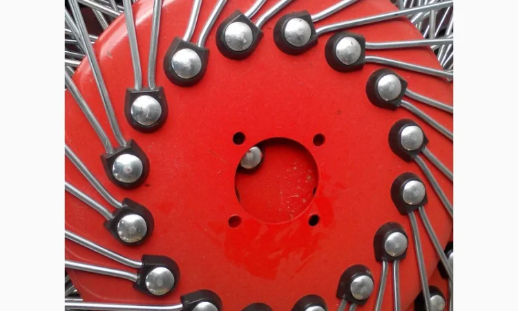 Грабли-ворушилка "Солнышко" на 5 колёс PZ-205 - фото № 5