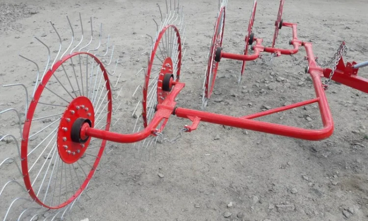 Граблі-ворушилка (валкові) «Сонечко» на 5 коліс - фото № 4