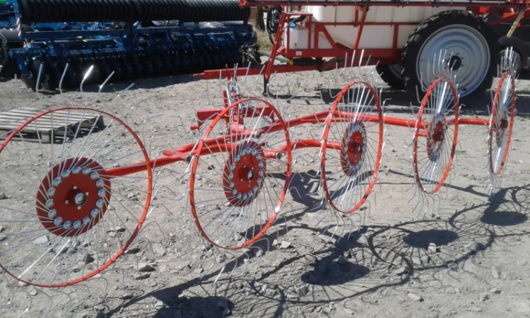 Грабли Сонечко 5-ти колёсные - фото № 3