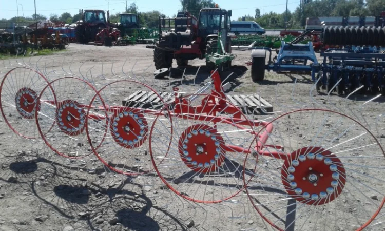 Грабли Сонечко 5-ти колёсные - фото № 4