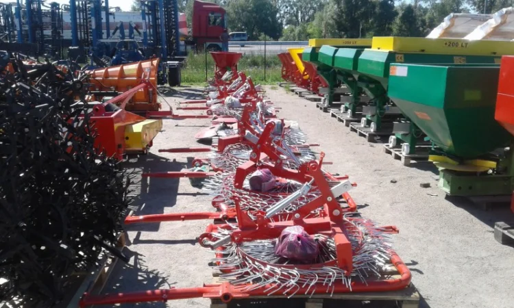 Грабли Сонечко 5-ти колёсные - фото № 5