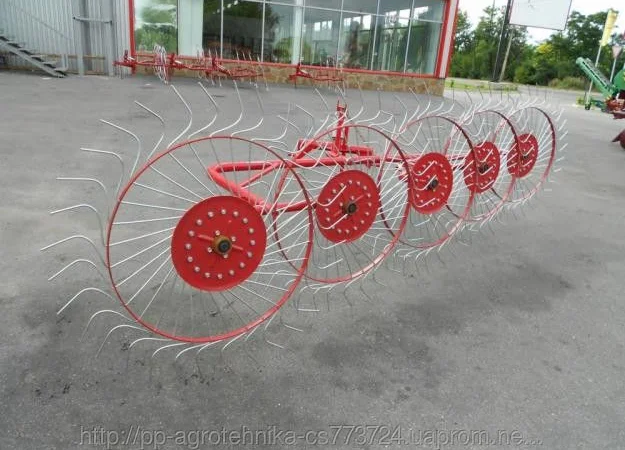 Грабли ворошилки 4 колеса - фото № 2