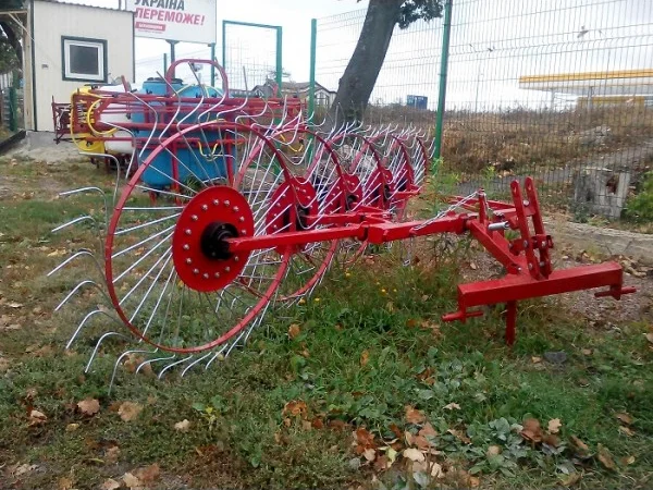Грабли ворошилки 4 колеса - фото № 5
