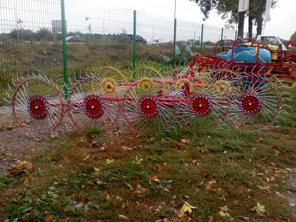 Грабли ворошилки 5 колёс - фото № 3