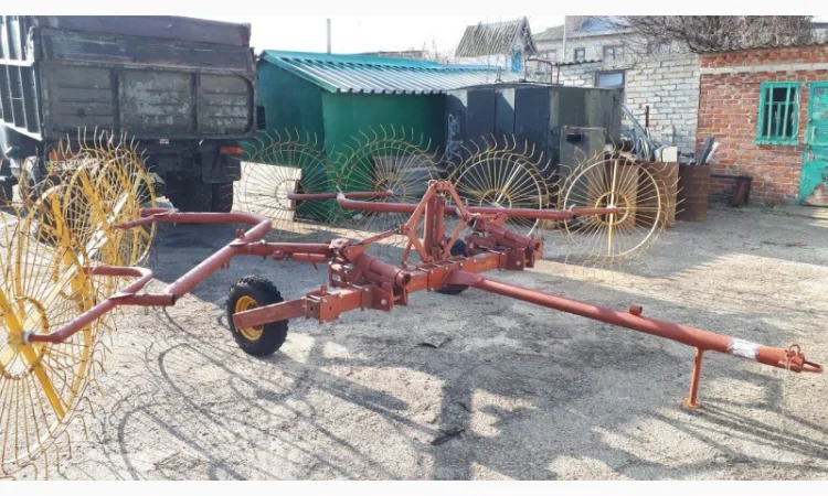 Грабли ворошилки валкообразователи ГВВ-6, 0 (гидрофицированные) - фото № 2