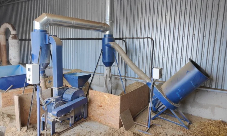 Брикет из отходов Брикет из стеблей кукурузы брикет из соломи - фото № 1