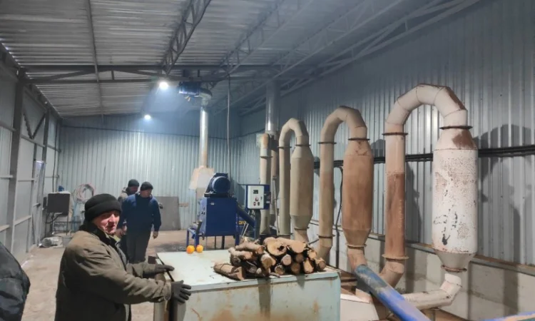 Брикет из отходов Брикет из стеблей кукурузы брикет из соломи - фото № 9