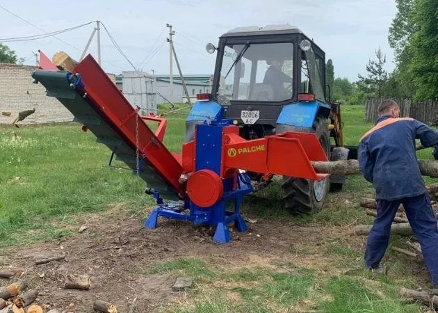 Подрібнювач гілок PG-160T-КR навісний на трактор з поворотною транспортувальною стрічкою - фото № 9