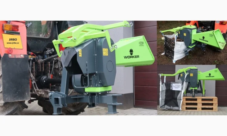 Измельчители древесных отходов на дрова Jirbo (Чехия) - фото № 16