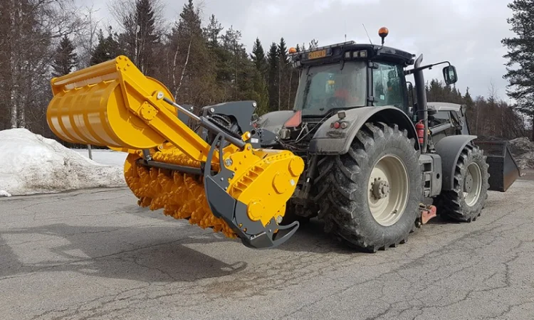 Фреза-ротоватор MeriCrusher серії MJFS для трактора - фото № 1