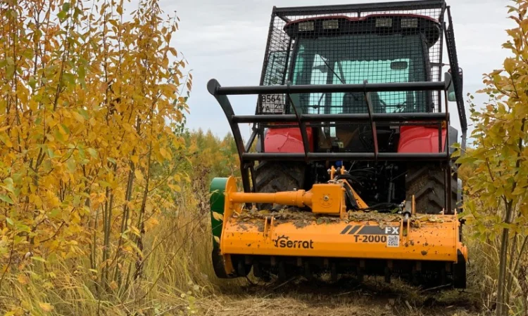 Лісовий мульчер Serrat FX для подрібнення деревини - фото № 2